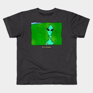 Alien in tree Kids T-Shirt